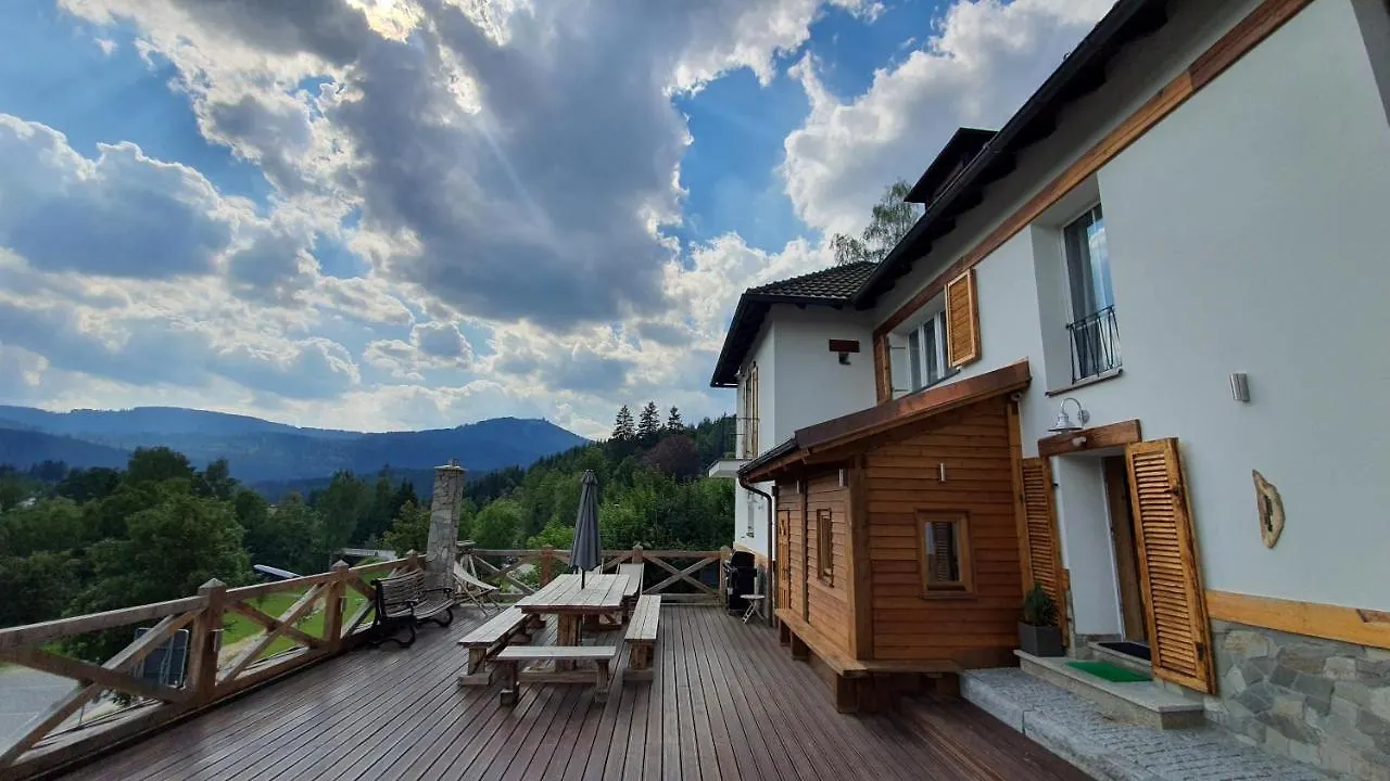 Dağ evi Magic House Under Arber Villa Bayerisch Eisenstein